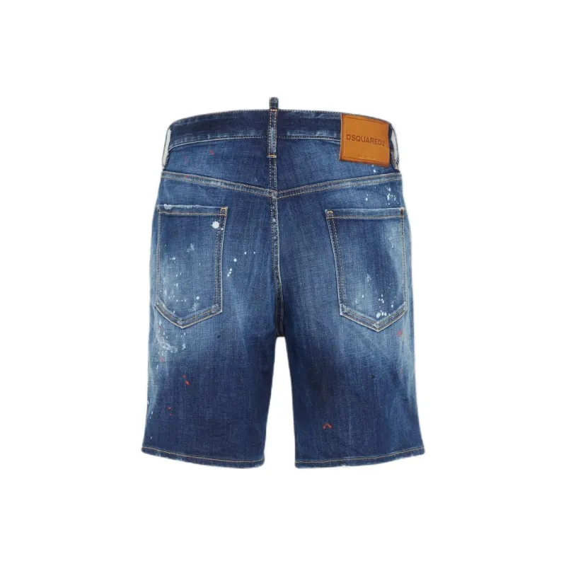 DSQUARED 2 Casual Shorts Men's Marine Blue-1