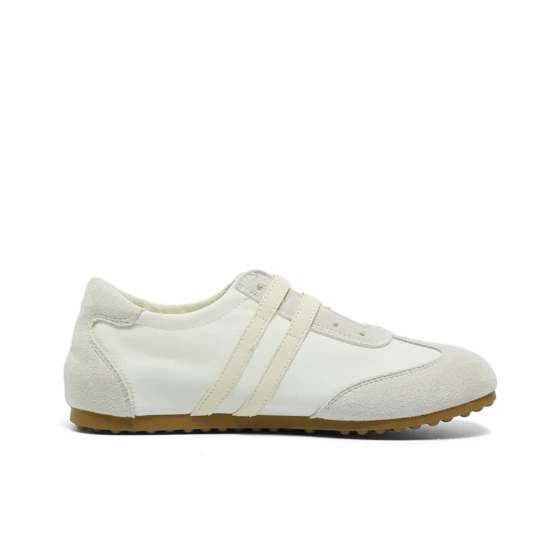HUANQIU Slip Resistant, Breathable, Lightweight Low Top Casual Shoes Women's Beige-1