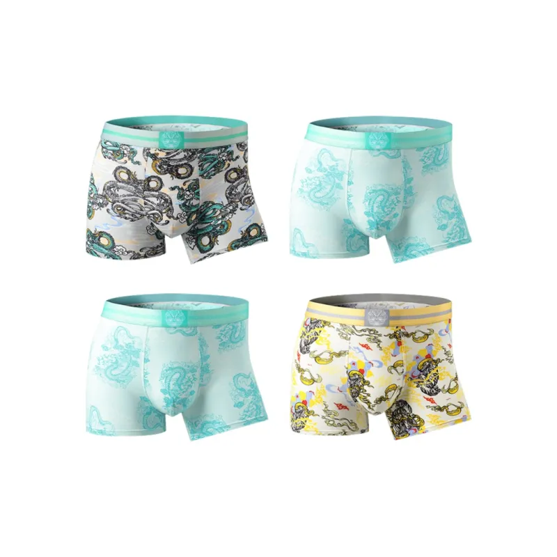 PLANDOO Underpants Men's 4 Pack-5