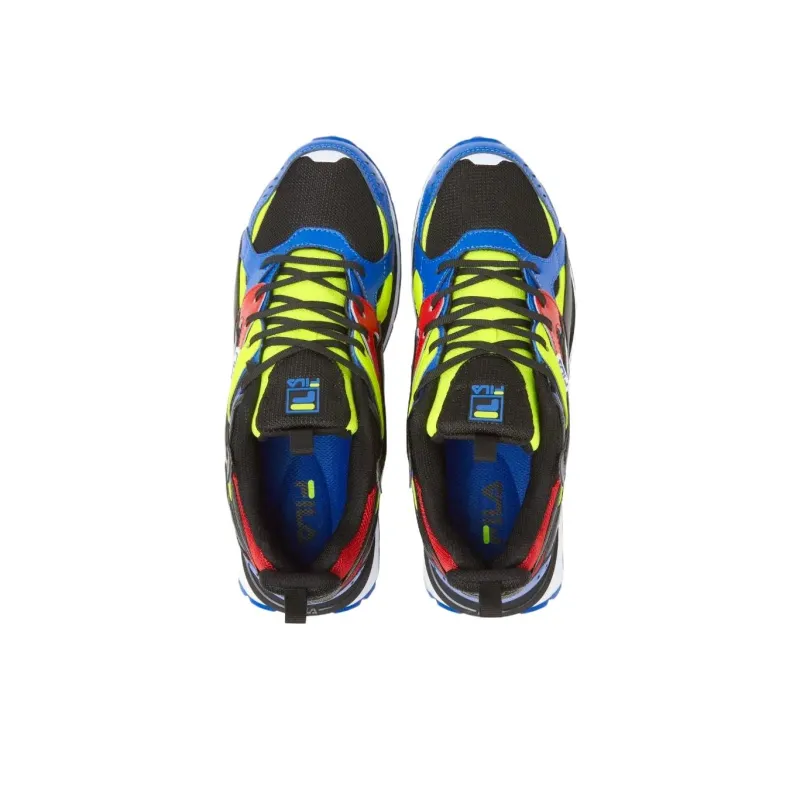 FILA Sandenal Black Blue Yellow-3