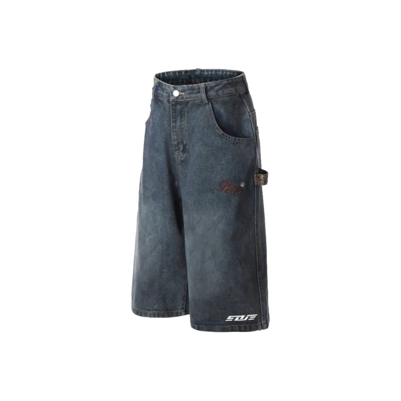 SOIE Denim Shorts Unisex-8