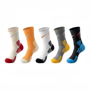 Gentle Welcome Basketball Socks Men's 5 Pack