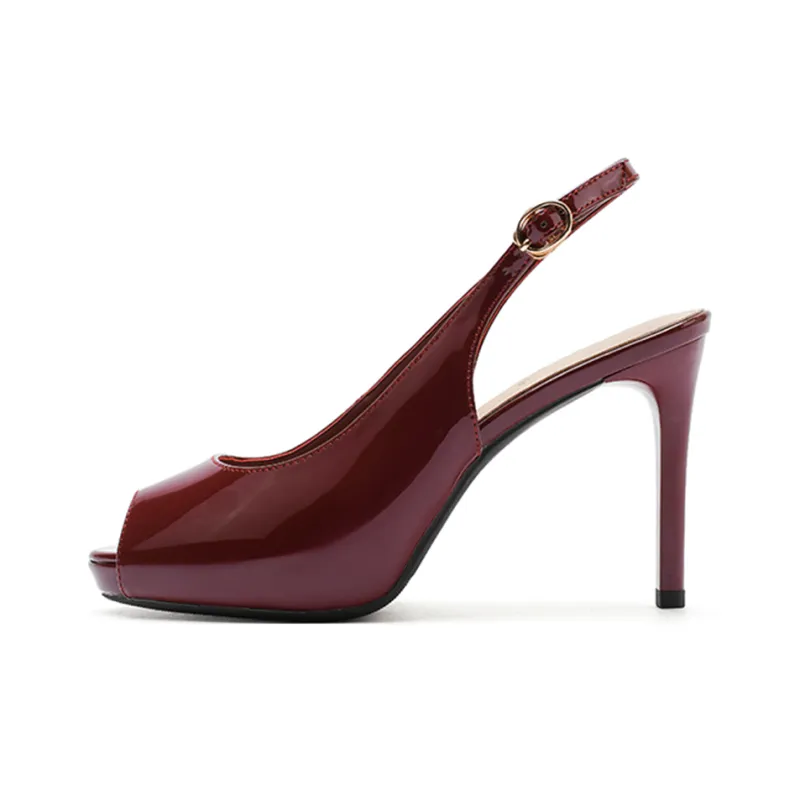 Lan Miao Slim Heel High Heels Women's-21