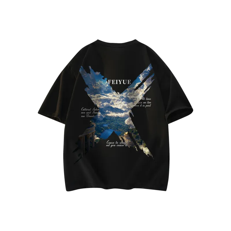Feiyue T Shirts Unisex-6