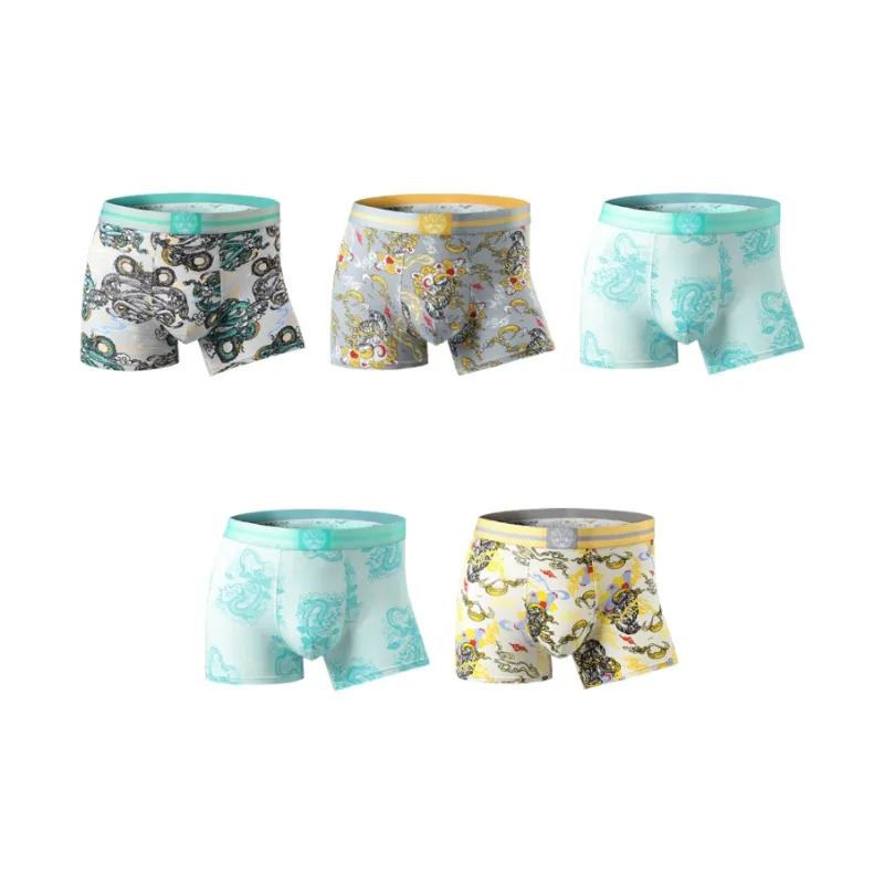 PLANDOO Underpants Men's 5 Pack-2