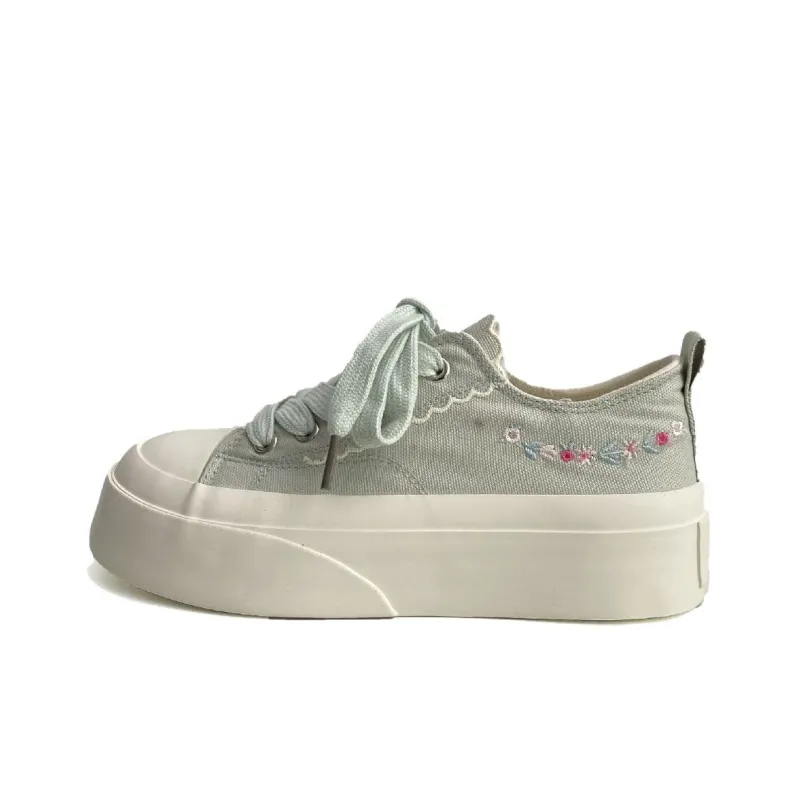 N6N8 Low Top Canvas Shoes Women's-0