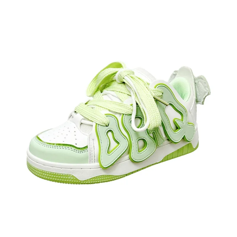 NANJIREN Slip Resistant Cushioning, Abrasion Resistant, Breathable, Height Increasing Low Top Skateboard Shoes Women's-29