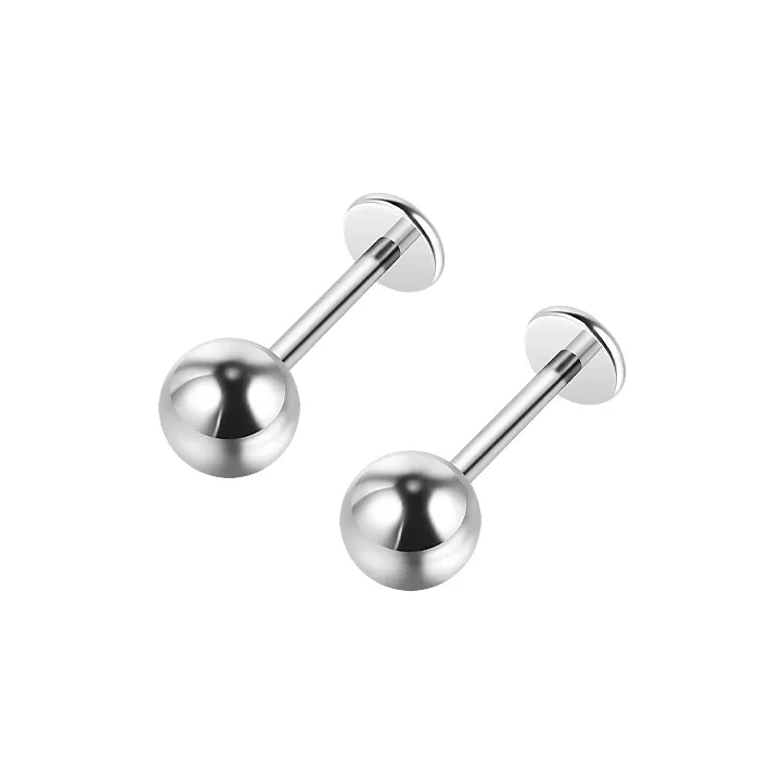Daisy Dream Titanium Stud Earrings Unisex-9