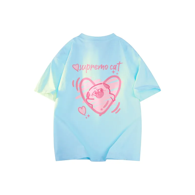 Supremo Cat T Shirts Unisex-12