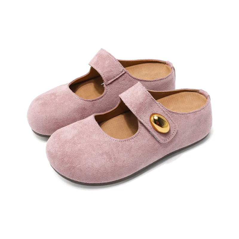 Be Good Rubber Sole Stitching Metal Slip Resistant Closed Toe Slippers Women's-7