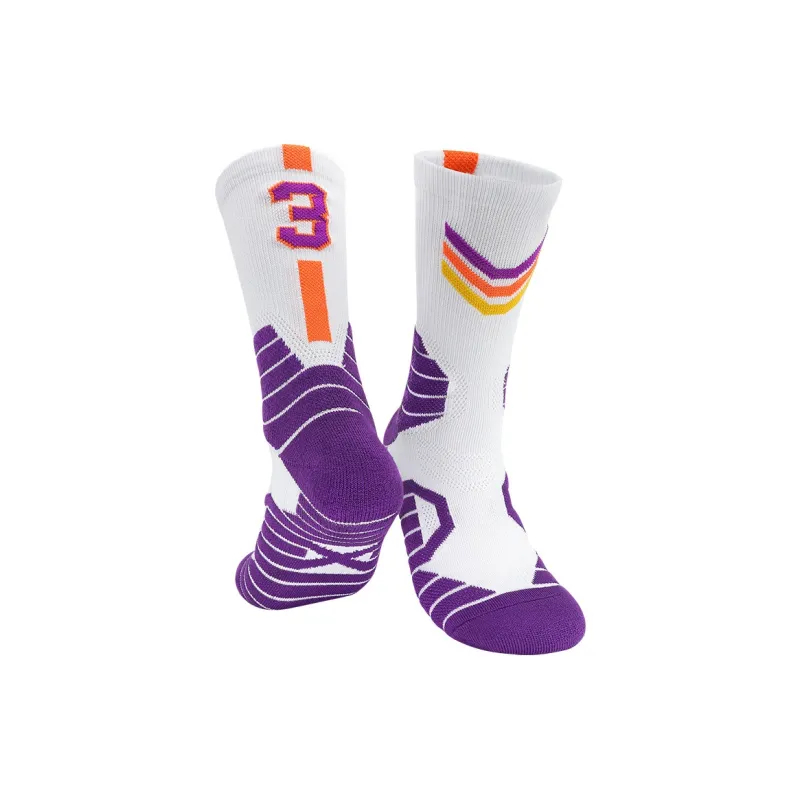 Gentle Welcome Basketball Socks Unisex-9