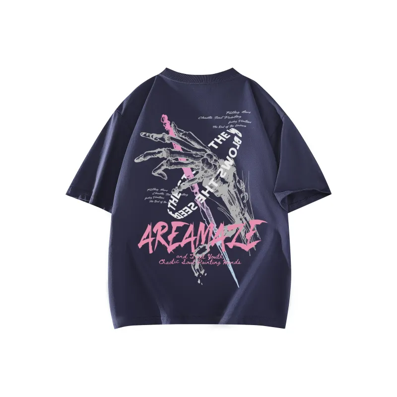 SOIE T-Shirts Unisex Navy Blue-0