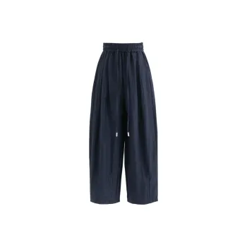 Weixi Casual Pants Women's Navy Blue