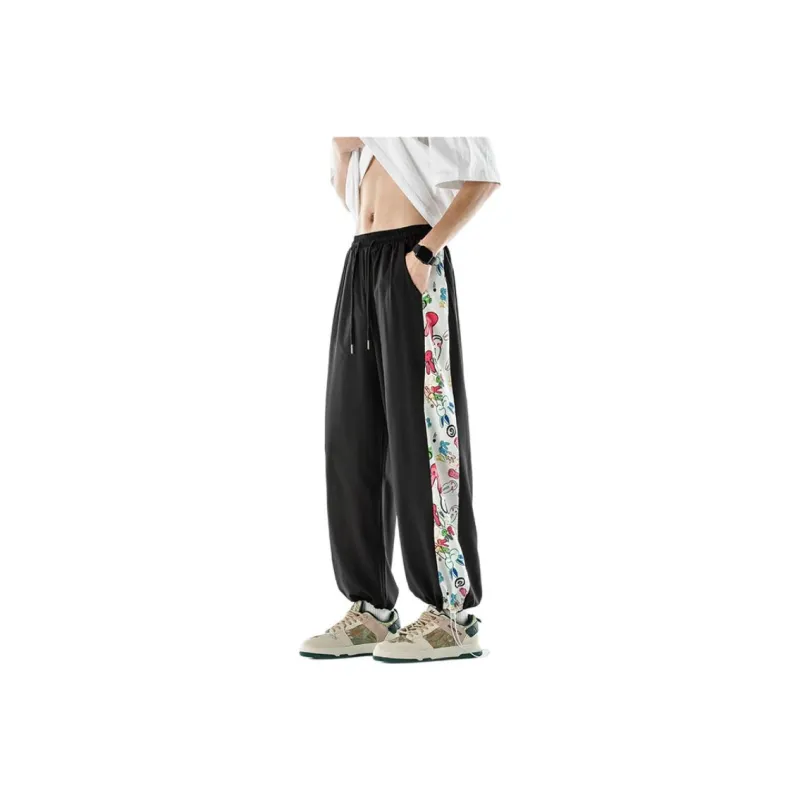 WARNING LIGHT Casual Pants Unisex-8