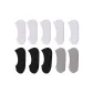 10 Pack (5 White+3 Black+2 Gray)