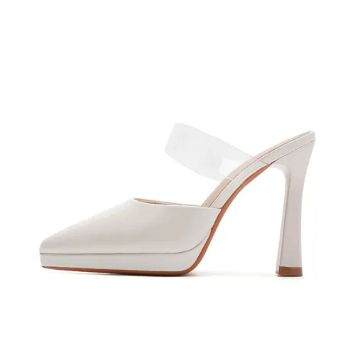 Zubumei Rubber Sole Closed Toe Slippers Women's