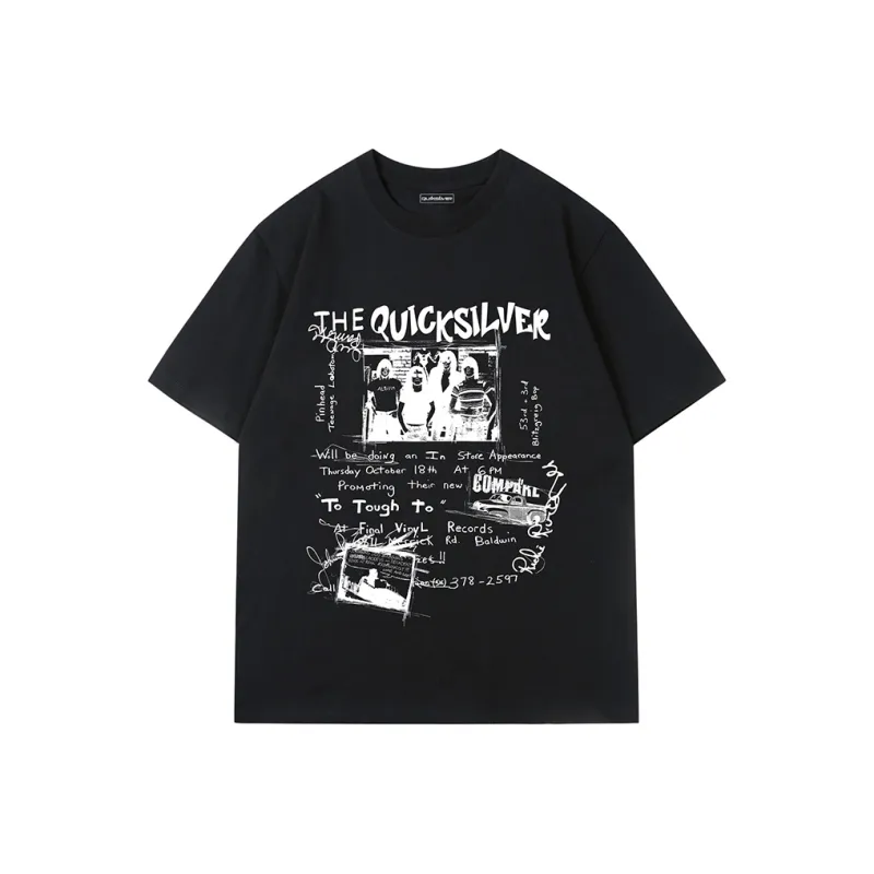 Quiksilver T Shirts Unisex-3