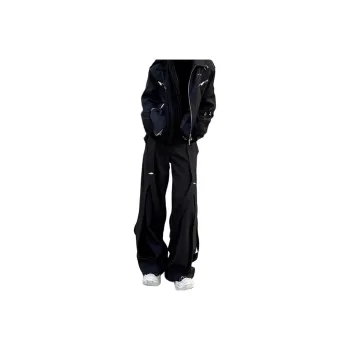 CORNILOT Casual Pants Unisex Black