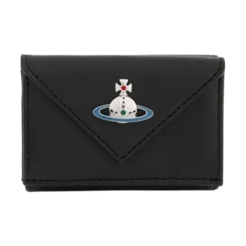 Vivienne Westwood Sheepskin Wallet Unisex Black