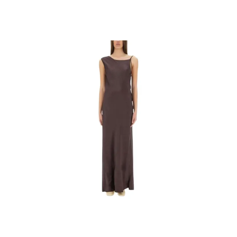 ALYSI Sleeveless Dress Women's Brown-0