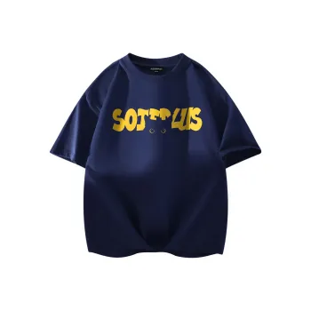 SOIE T-Shirts Unisex Navy Blue