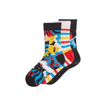 Adidas x YISHUJIA,LIANMINGKUAN Mid Calf Socks Unisex 3 Pack