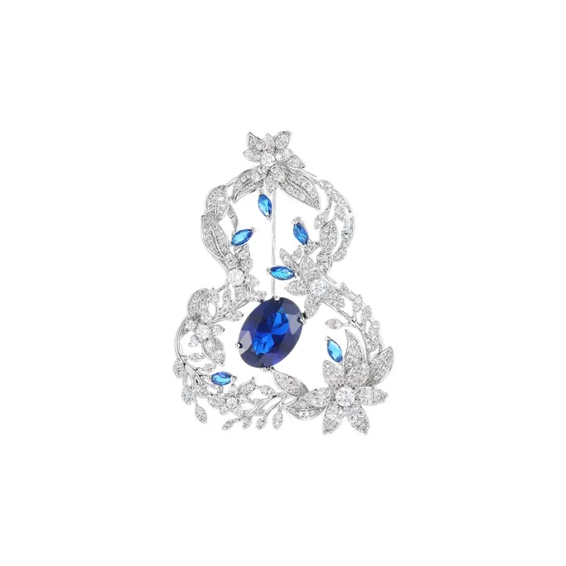 VIOLET Copper Alloy Brooches Unisex-0