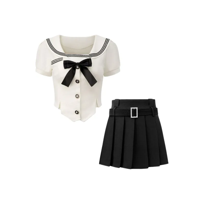 ABBY GODDESS Two Piece Skirt Sets Women's-0