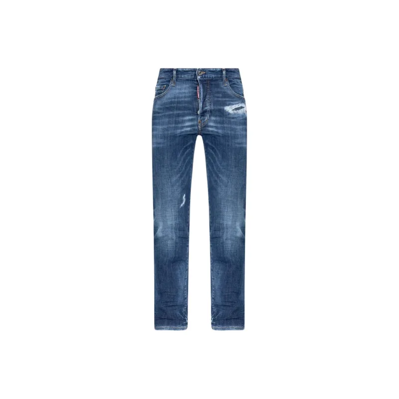 DSQUARED2 Logo tag Jeans-0
