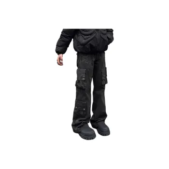 CORNILOT Cargo Pants Unisex Black