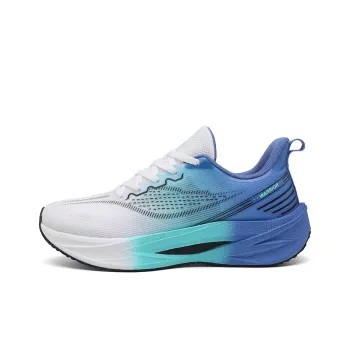 WARRIOR Running Shoes Men Low Top Blue/Cyan/White