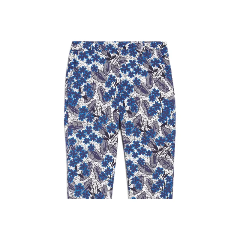 WEEKEND MaxMara Floral Printed Cropped Trousers-4