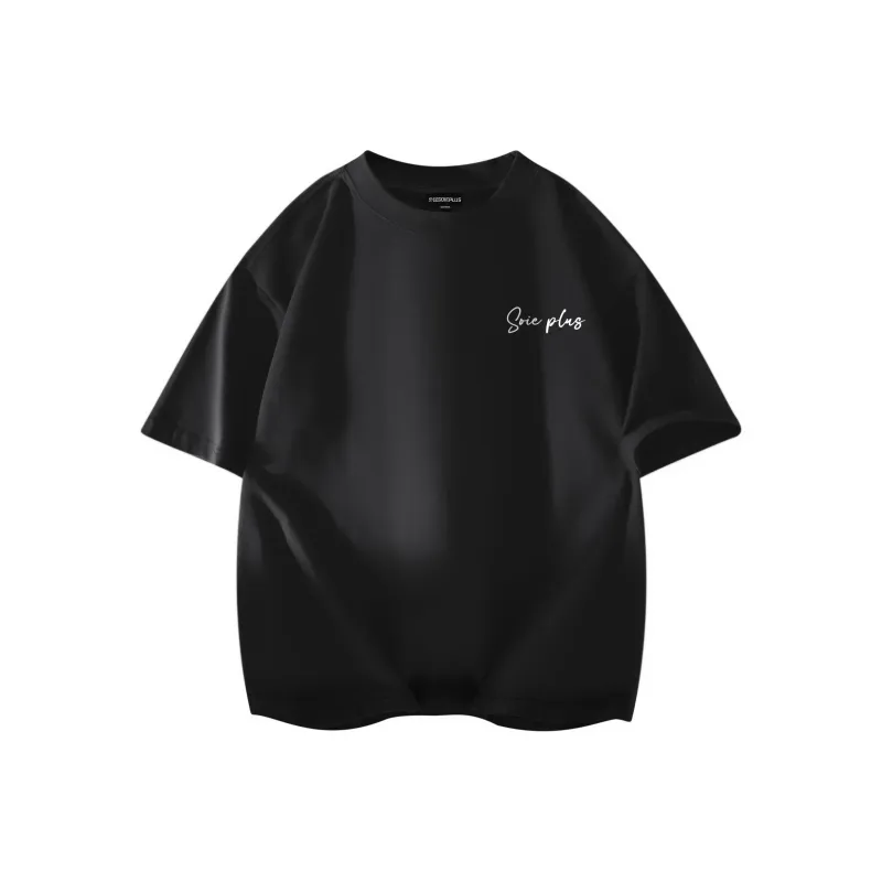 SOIE T-Shirts Unisex Black-1