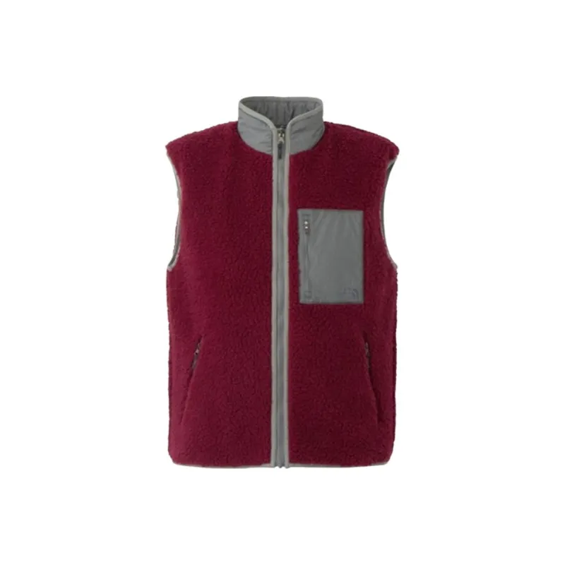 THE NORTH FACE Reversible Extreme Pile Vest Vest Men's Rose Red-0