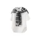 White[Black Shawl Style]