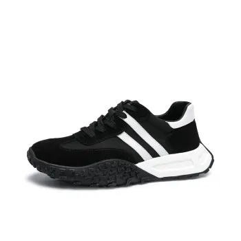 OCEANIA ROO Anti Slip Wear Resistant Low Top Casual Shoes Men's Black