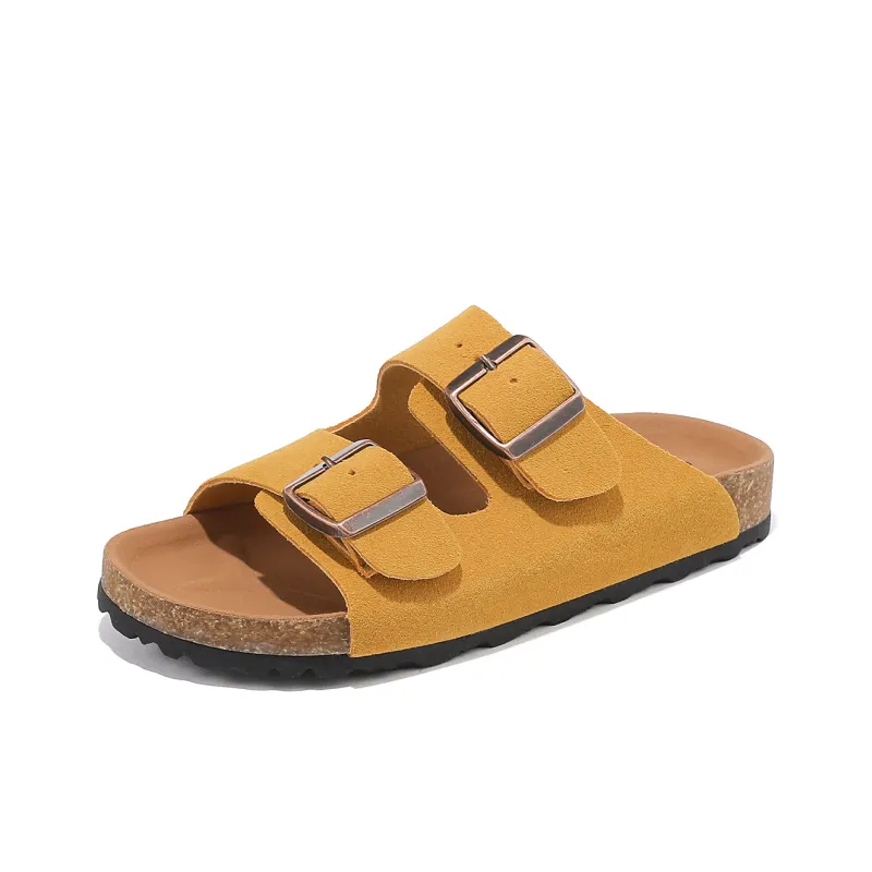CARDANRO Quiet Slip Resistant Odor Resistant Abrasion Resistant Slide Slippers Women's-7