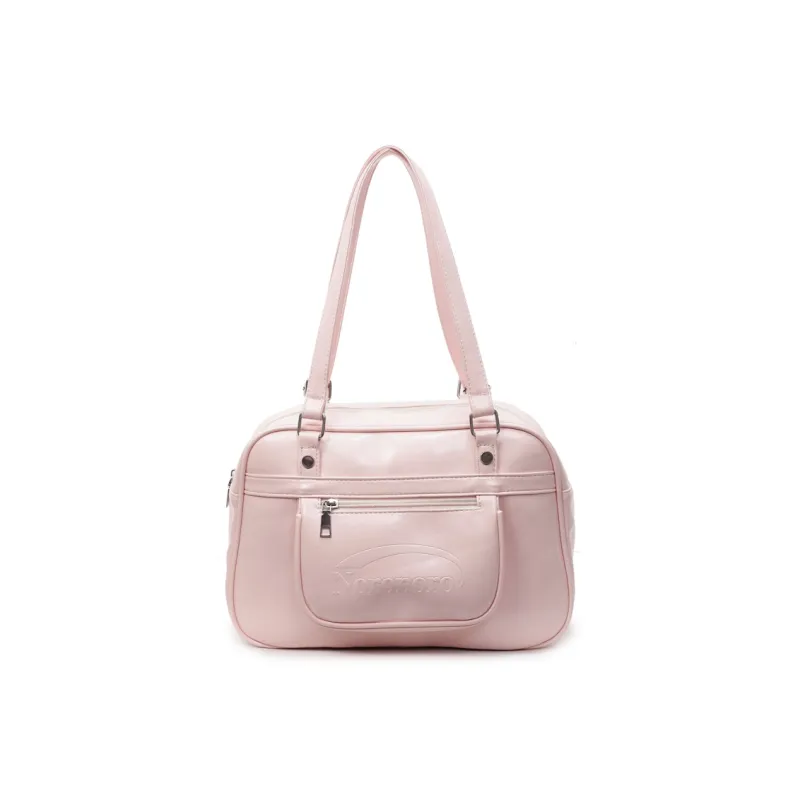 FCTOSSR PU Shoulder Bag Women's White/Black/Yellow/Blue/Pink-21