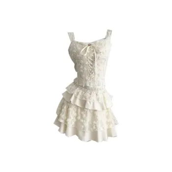 PUREIDOL Two Piece Skirt Sets Women's