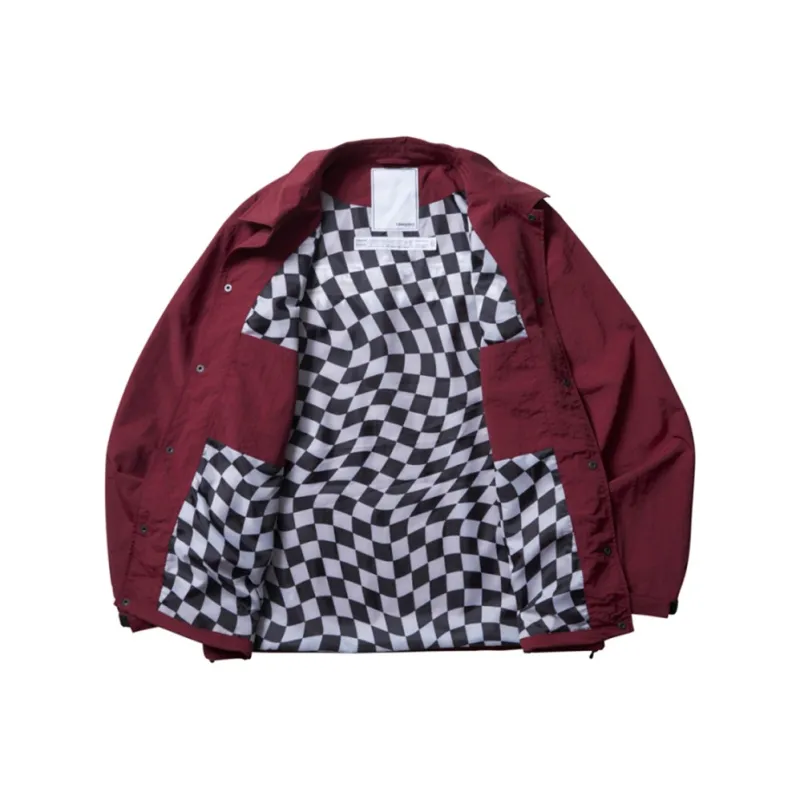Liberaiders Jackets Unisex Burgundy Red-1