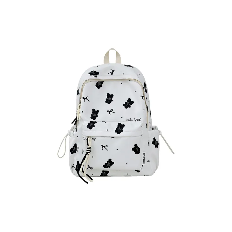 BAODIDAISHU Nylon Backpack Women's Pink/Blue/Purple/Black/Yellow/Green-14