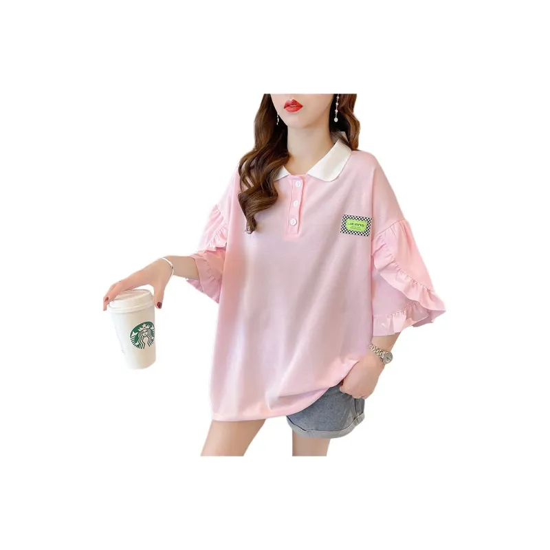 GOSO Drop Shoulder Sleeve T Shirt Women's-13
