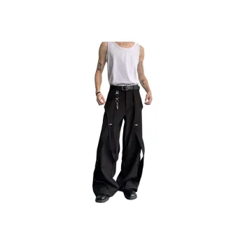 CORNILOT Casual Pants Unisex Black