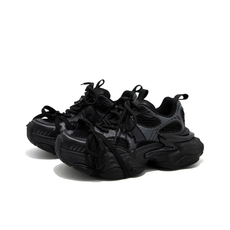 FALLINMISS Star Sea Shoe Series Lightweight Height Increasing Low Top Chunky Sneakers Women's-28