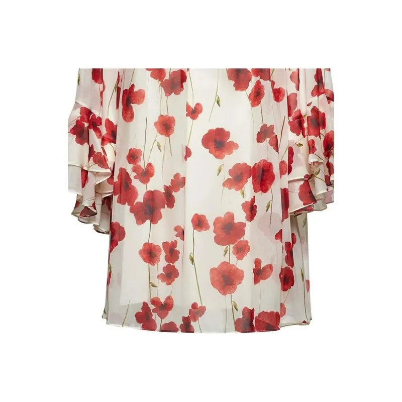 MaxMara Studio Zoraide All Over Floral Printed Dress-3