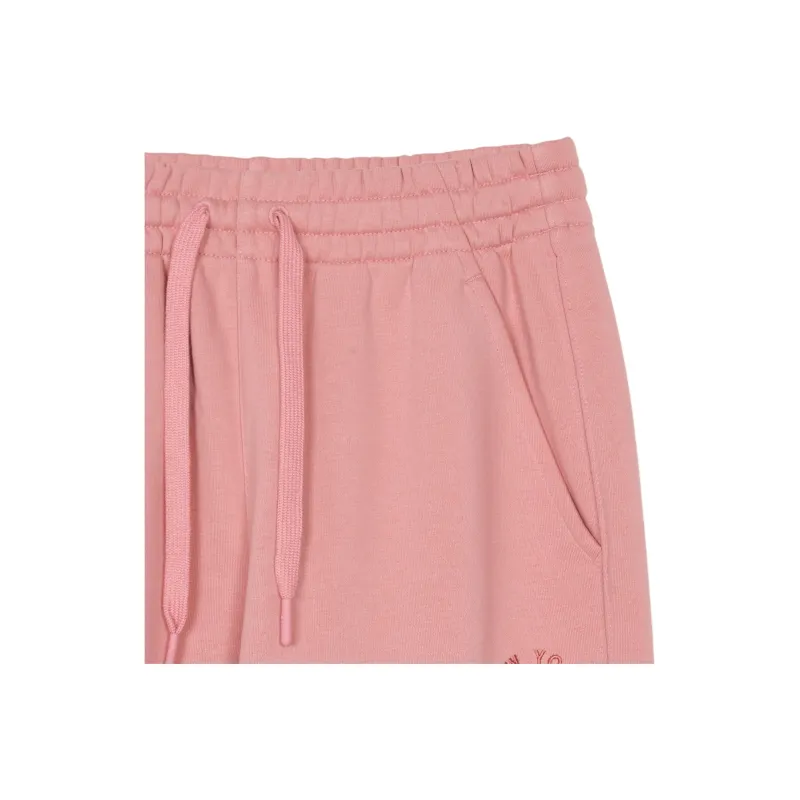 MLB New York Yankees Knitted Sweatpants Women's Pink-3