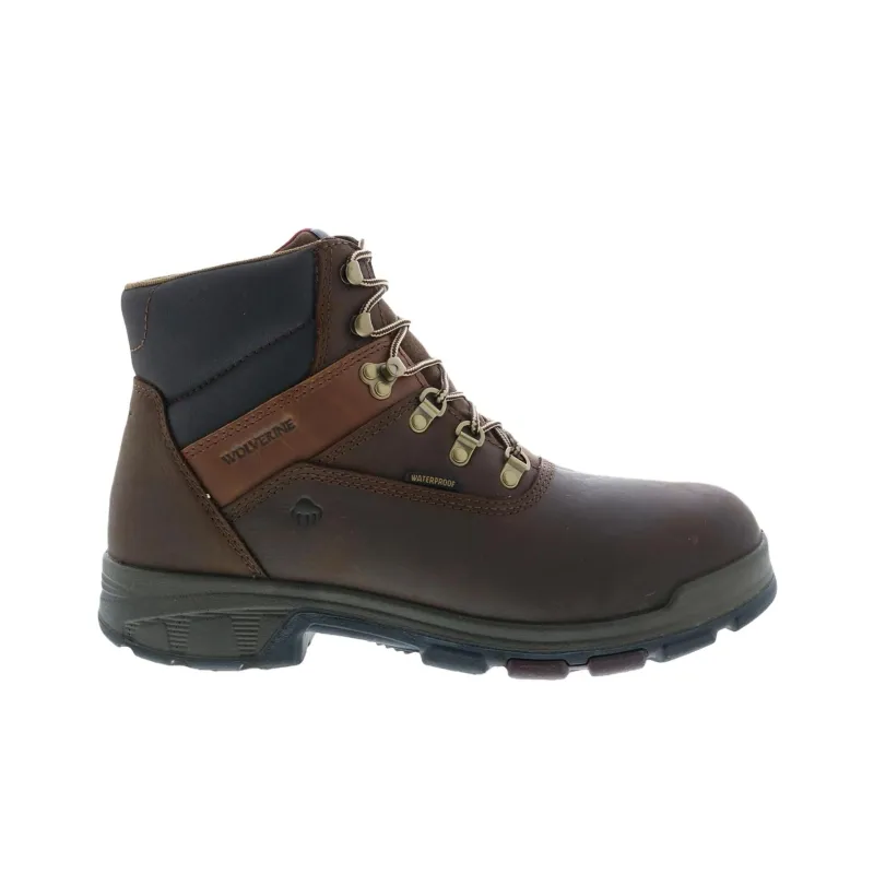 WOLVERINE Cabor Epx Waterproof Composite Toe Boots Dark Coffee-1