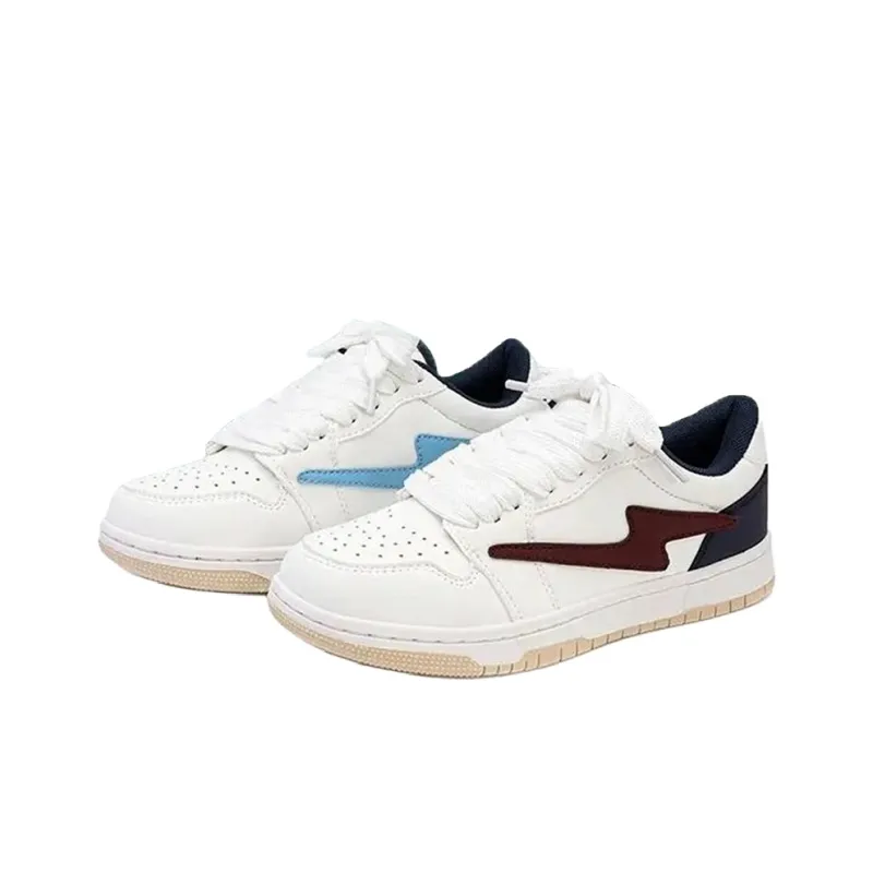 ALI THE FOX Slip Resistant, Abrasion Resistant, Balance, Lightweight, Breathable Low Top Skateboard Shoes Unisex-21