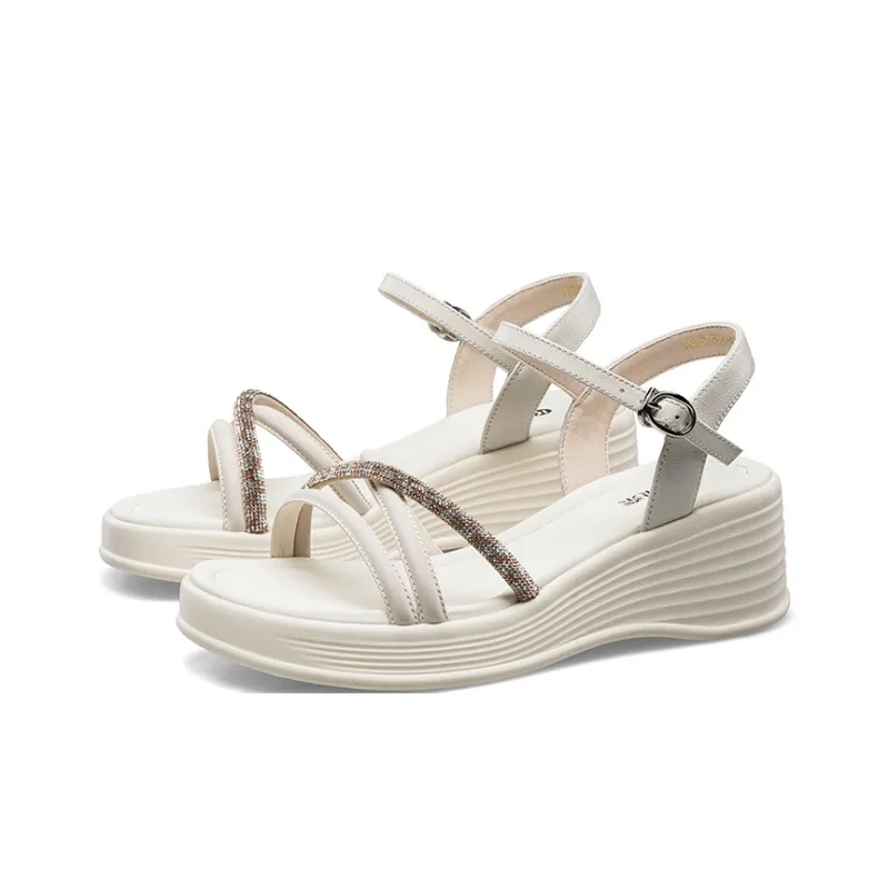 KANGNAI One Strap Sandals Women's-7
