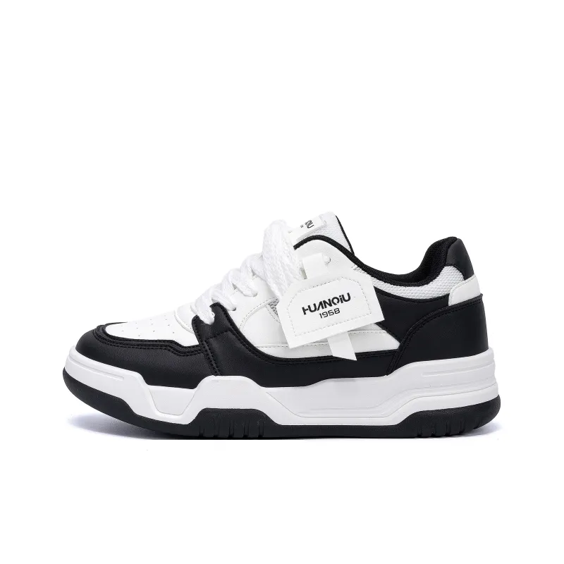 HUANQIU Coverage Lightweight And Breathable Low Top Skateboard Shoes Men's-0